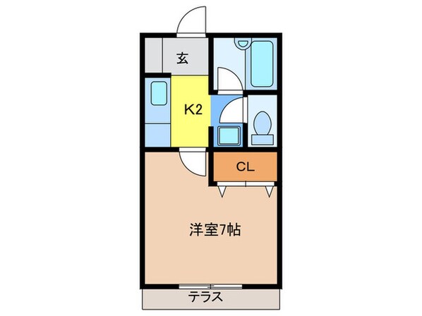 ヴィクトワールの物件間取画像